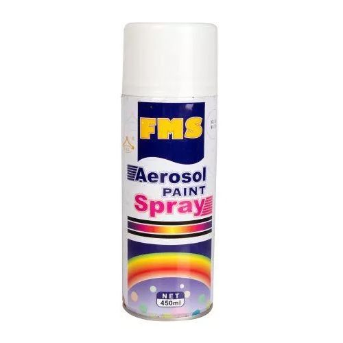 Fms Aerosol Paint Spray-White