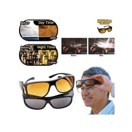 Night And Day Vision Sunglasses 2 In 1 - Driving Glasses