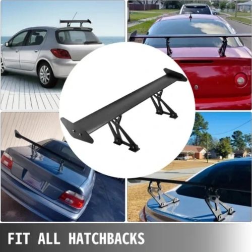 Adjustable universal lightweight aluminum car rear spoiler wing.