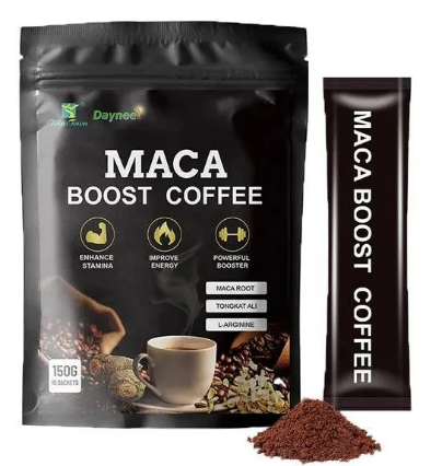 Daynee Maca Boost Coffee Men Performance Booster &Male Fertility Herbal Tea With Tongkat