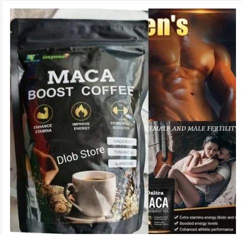 Daynee Maca Boost Coffee Men Performance Booster &Male Fertility Herbal Tea With Tongkat