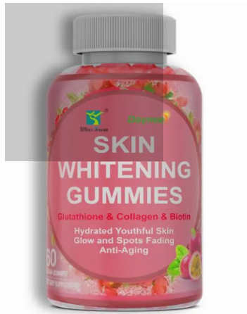 WinsTown Daynee Whitening Gummies Fudge L-Glutathione & Collagen Gummies Beauty Vitamin Anti-aging whitening gummies for Skin Supplement Youthing Glowing Skin Supplement