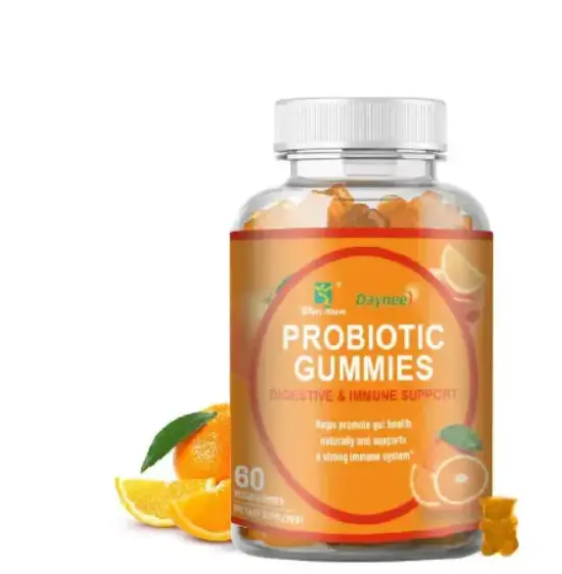 Daynee Probiotic Gummies Support for Digestive Health, Gut Balance, and Immune Function. tasty and convenient way to maintain a healthy digestive system and improve overall well-being. Formulated wi