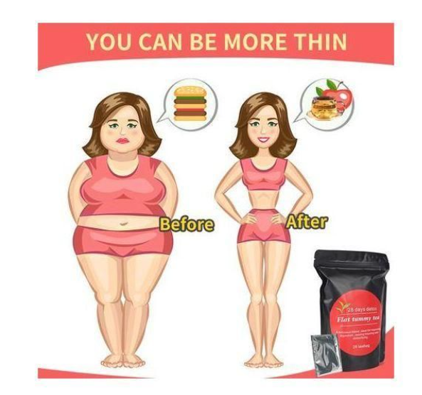 28 Days Detox Flat Tummy Tea for Weight Loss Slimming Fat Burn Body Cleanse Tea Bags Best
