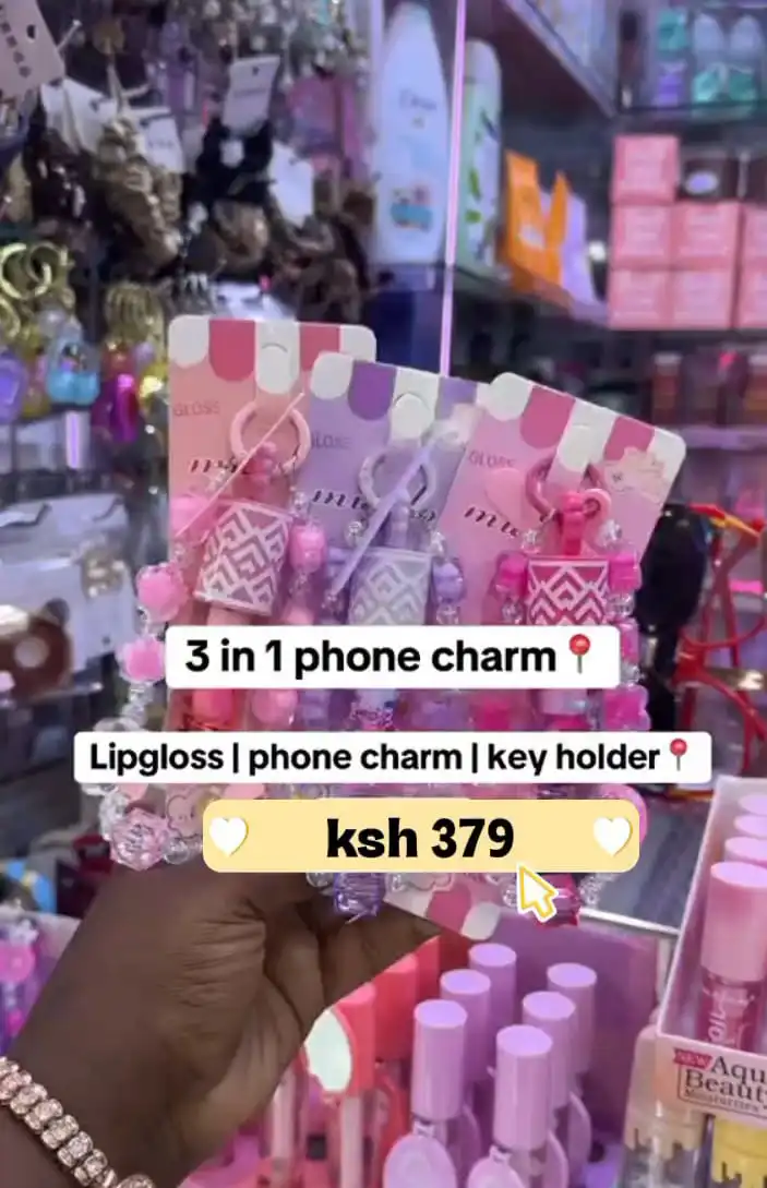 3 in 1 phone charms at the cheapest price...Make your phone adorable