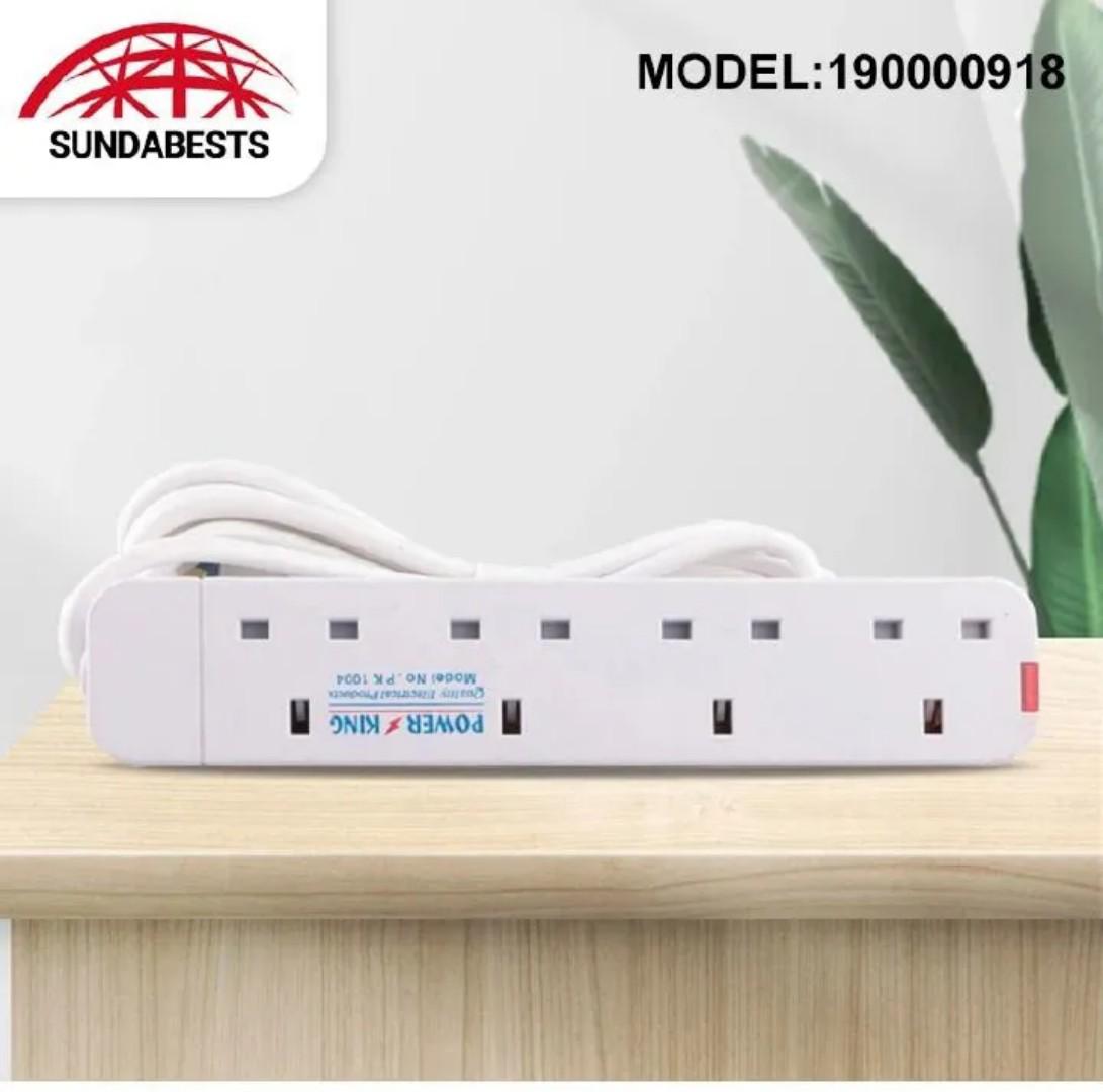 power king four ways extention 3 meters  heavy duty extention cable