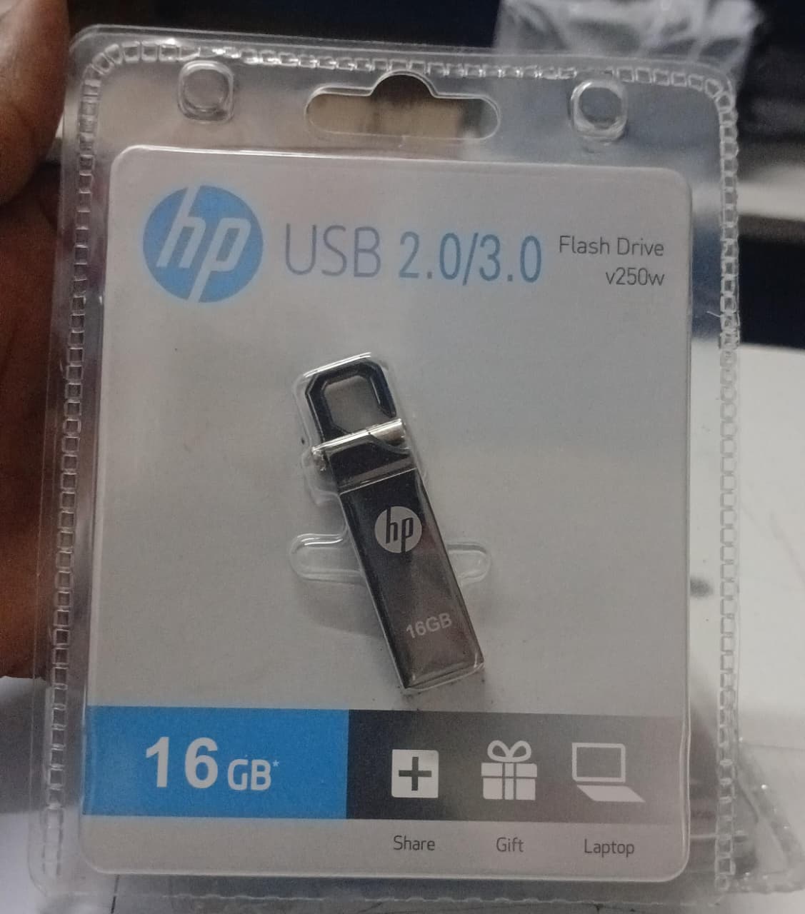 HP Original 16GB Flash Disk USB Flash Drive Smart USB 2.0/3.0 v250w // USB Exceptional Compact High Speed 16GB FLASH