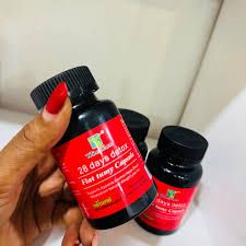 28 DAY Detox Flat Tummy Capsule Herbal Capsule for Body Detoxing, Burning Belly CAPSULES with Organic Green tea Detox and Weight Loss Women Multivitamins Capsules