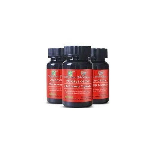 28 DAY Detox Flat Tummy Capsule Herbal Capsule for Body Detoxing, Burning Belly CAPSULES with Organic Green tea Detox and Weight Loss Women Multivitamins Capsules