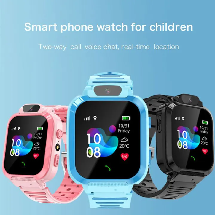New smart watch children's waterproof phone watch photo smart reminder