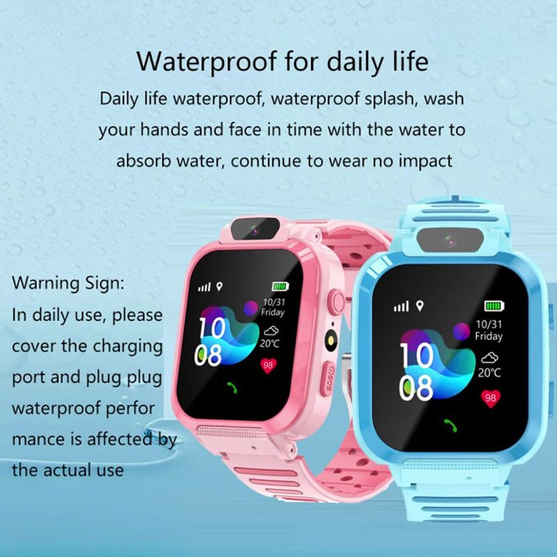 New smart watch children's waterproof phone watch photo smart reminder