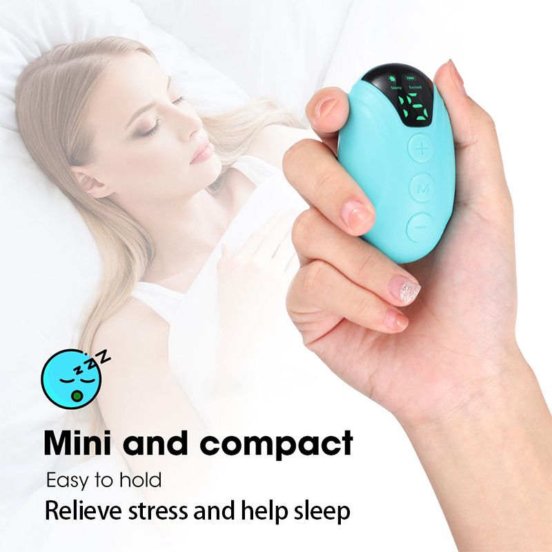 Microcurrent intelligent sleep instrument handheld decompression sleep aid instrument low frequency pulse instrument anxiety aid sleep artifact