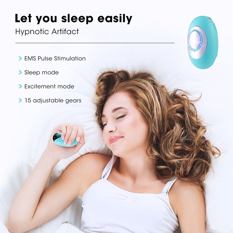 Microcurrent intelligent sleep instrument handheld decompression sleep aid instrument low frequency pulse instrument anxiety aid sleep artifact