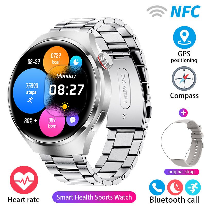 New smart watch full touch high quality sports waterproof smart watch remote photo taking Bluetooth call heart rate / blood pressure / monitoring bracelet