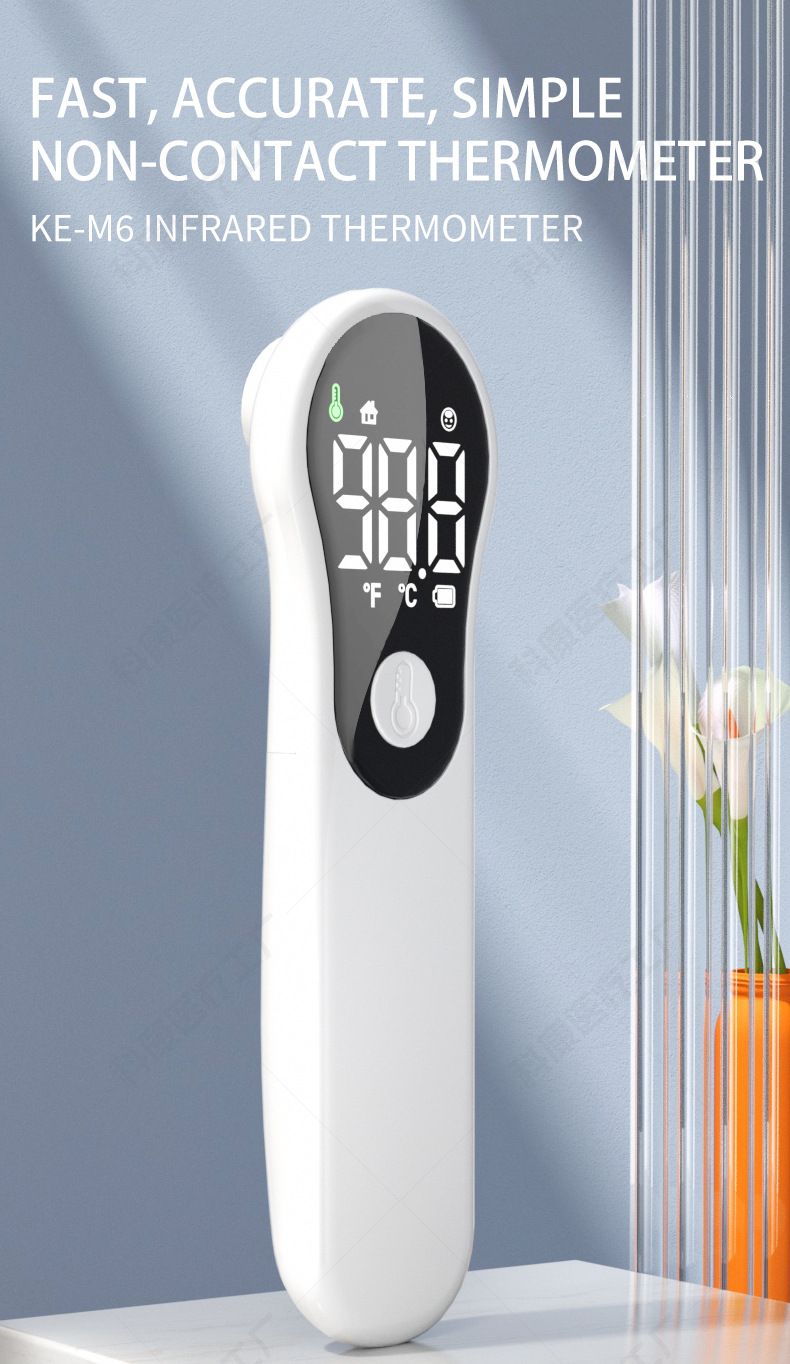 Forehead temperature gun household baby adult thermometer handheld forehead temperature gun non-contact home medical grade forehead temperature gun forehead temperature gun