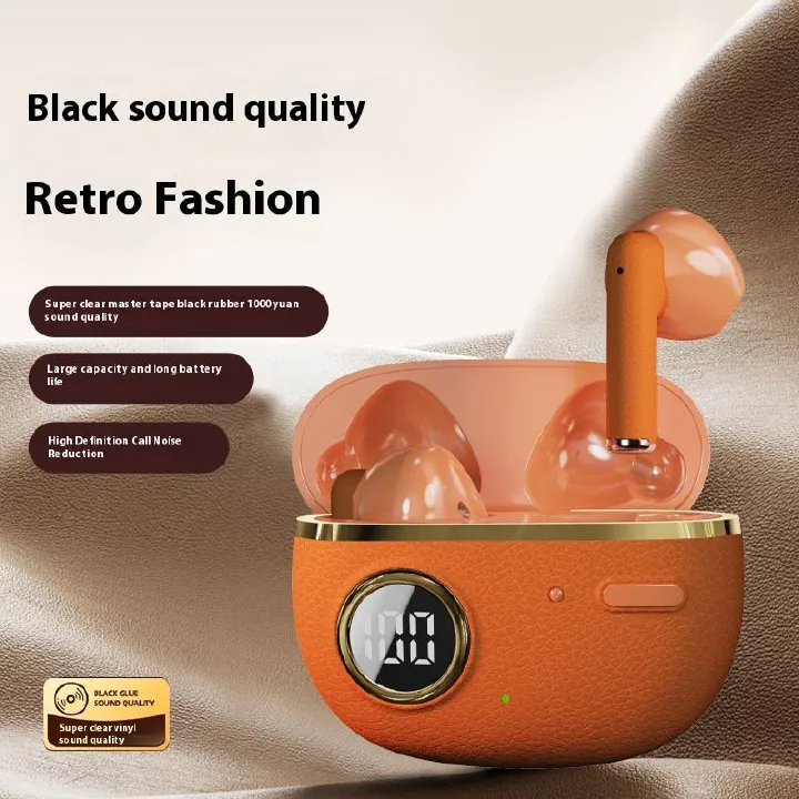 Wireless Bluetooth Earphones Long Battery Life Sports Bluetooth Earpods In-ear Stereo Waterproof Noise Cancelling Earbuds LED Display Compatible With Smartphones Computers And Laptops