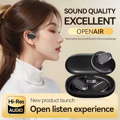Bluetooth Earphones TWS Wireless Earpods Waterproof Sport Earbuds with Microphone Music Bluetooth 5.4 Dual Stereo Noise Reduction Bass Touch Control Long Standby Headset Earphone