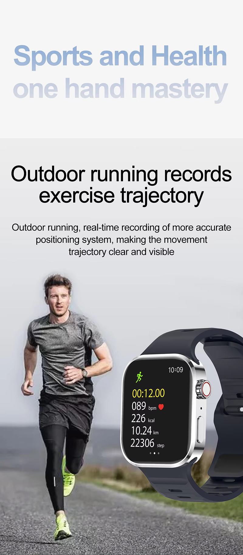 Smart Watch Bluetooth Call Message Push Heart Rate Blood Pressure Monitoring Smartwatch Men Women Outdoor Sports Waterproof Fitness Tracker High Quality Watch