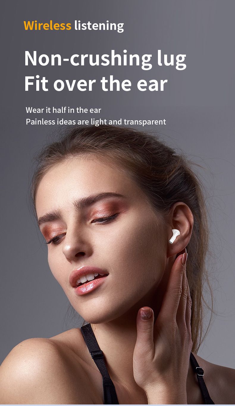 Bluetooth Earphones Super Long Battery Life Waterproof Noise Reduction Earbuds Digital Display Douch 5.3 Wireless TWS Earbuds Sports Binaural Stereo Wireless Earpods For Android & IOS Smart Phones