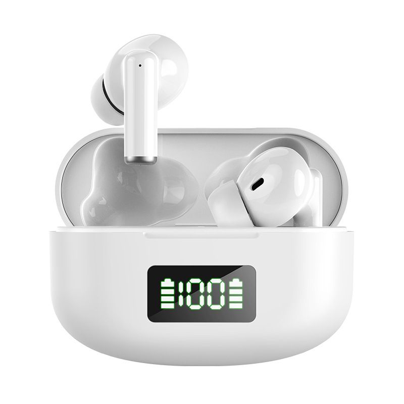 Bluetooth Earphones Super Long Battery Life Waterproof Noise Reduction Earbuds Digital Display Douch 5.3 Wireless TWS Earbuds Sports Binaural Stereo Wireless Earpods For Android & IOS Smart Phones