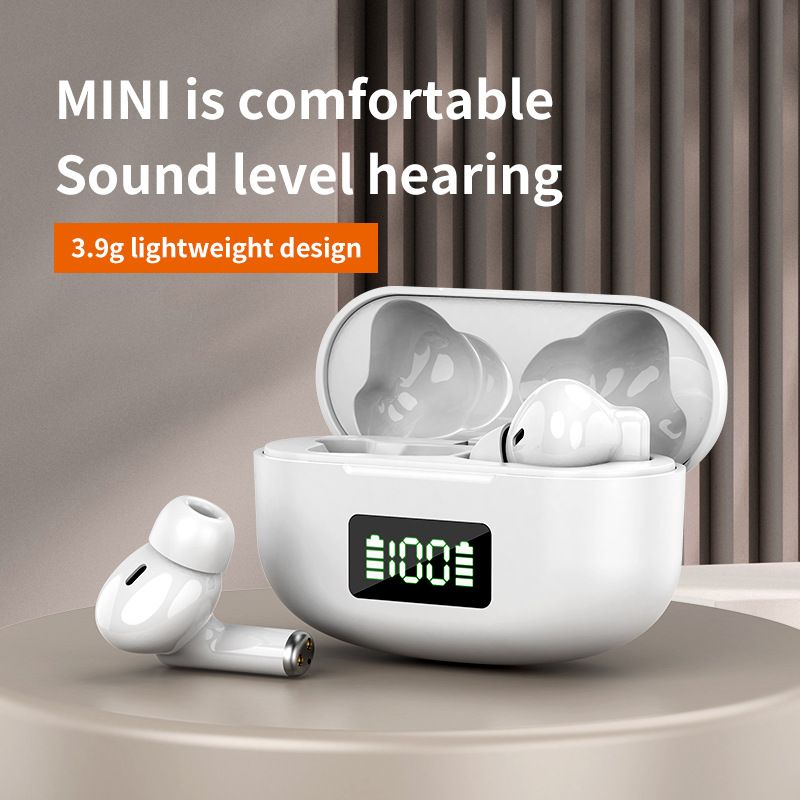 Bluetooth Earphones Super Long Battery Life Waterproof Noise Reduction Earbuds Digital Display Douch 5.3 Wireless TWS Earbuds Sports Binaural Stereo Wireless Earpods For Android & IOS Smart Phones