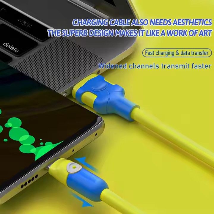 USB Charger Cable Type-c Super Fast Charging Mobile Phone Data Cable 6A High Current Charging Cable Suitable Cables for most mobile phones Huawei, Samsung, Transsion, Xiaomi, OPPO, Realme, ete