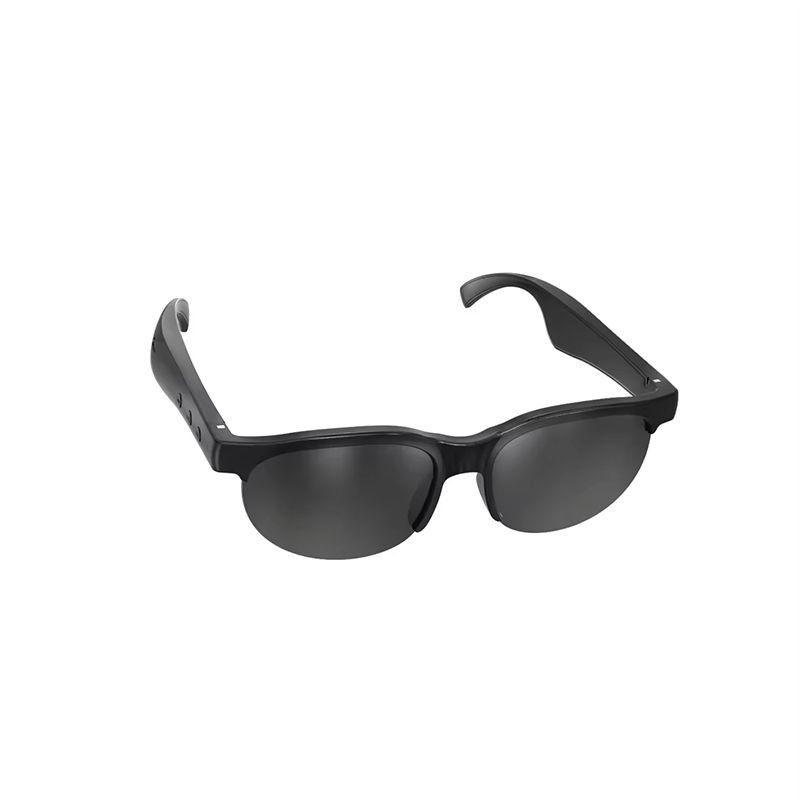 Smart Sunglasses 150 Languages ​​Real-time AI Translation, Binaural Wireless Stereo Smart Bluetooth Headset Glasses with Wireless HD Sun Protection Sunglasses for Outdoor Sports, Running and Cycling