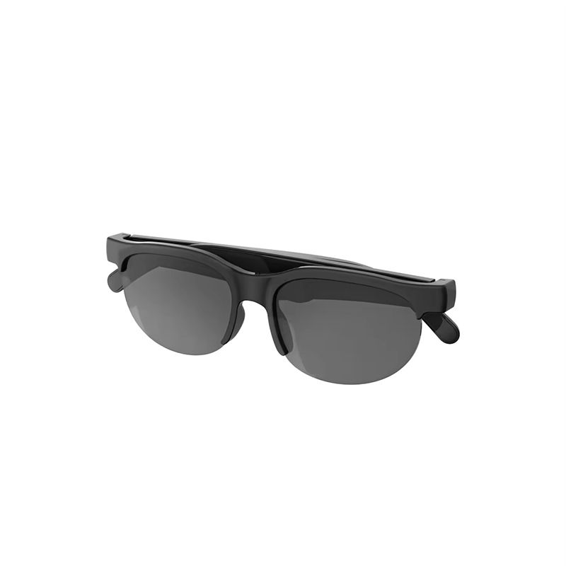 Smart Sunglasses 150 Languages ​​Real-time AI Translation, Binaural Wireless Stereo Smart Bluetooth Headset Glasses with Wireless HD Sun Protection Sunglasses for Outdoor Sports, Running and Cycling