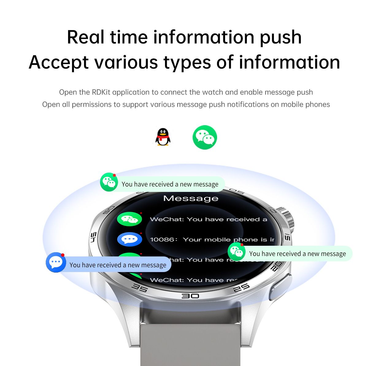 Smart Watch 2025 New Men Bluetooth Call Wireless Wristwatch Fitness Bracelet Heart Rate/Blood Pressure Monitor NFC Access Card Offline Payment Sport Waterproof Smartwatch Digital Sports Watches