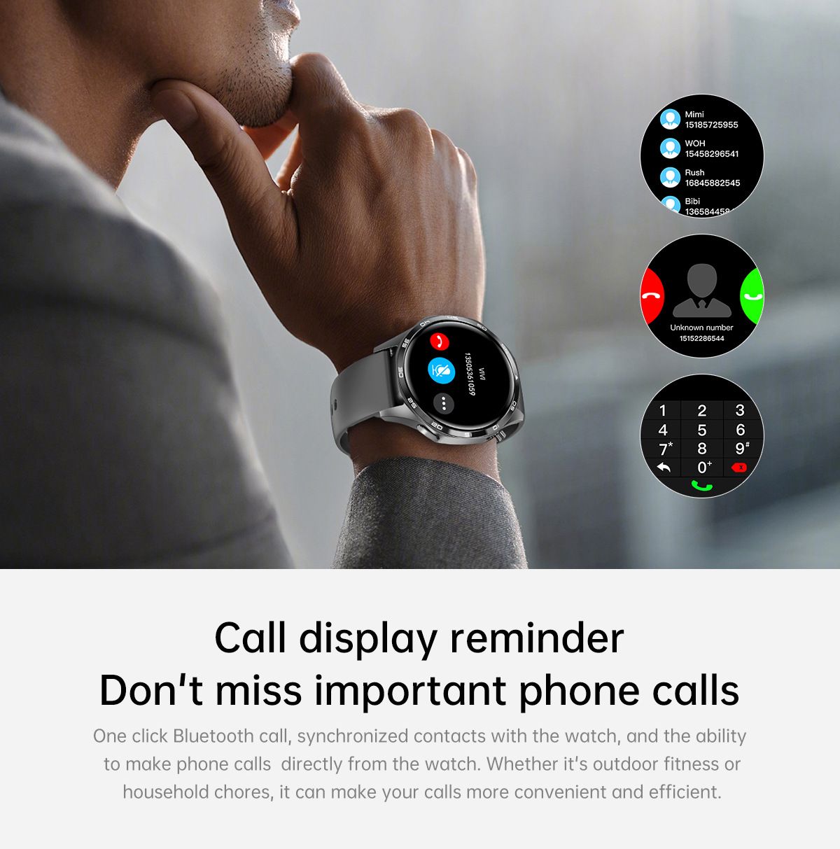 Smart Watch 2025 New Men Bluetooth Call Wireless Wristwatch Fitness Bracelet Heart Rate/Blood Pressure Monitor NFC Access Card Offline Payment Sport Waterproof Smartwatch Digital Sports Watches