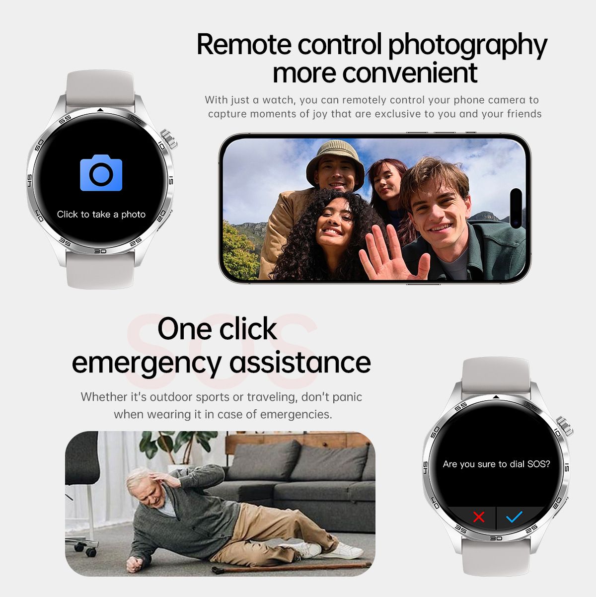 Smart Watch 2025 New Men Bluetooth Call Wireless Wristwatch Fitness Bracelet Heart Rate/Blood Pressure Monitor NFC Access Card Offline Payment Sport Waterproof Smartwatch Digital Sports Watches