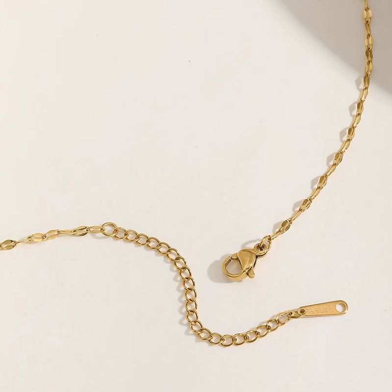 Pendant Necklaces Starry sky planet light luxury temperament gorgeous diamond women's necklace versatile clavicle chain titanium steel necklace Women Jewelry