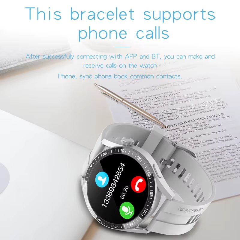 Brand New Smart Watch for Men and Women HD Screen Heart Rate Blood Pressure Monitoring Bluetooth Call Waterproof Smart Watch Outdoor Sports Fitness Tracker Sports Bracelet Suitable for Android iOS