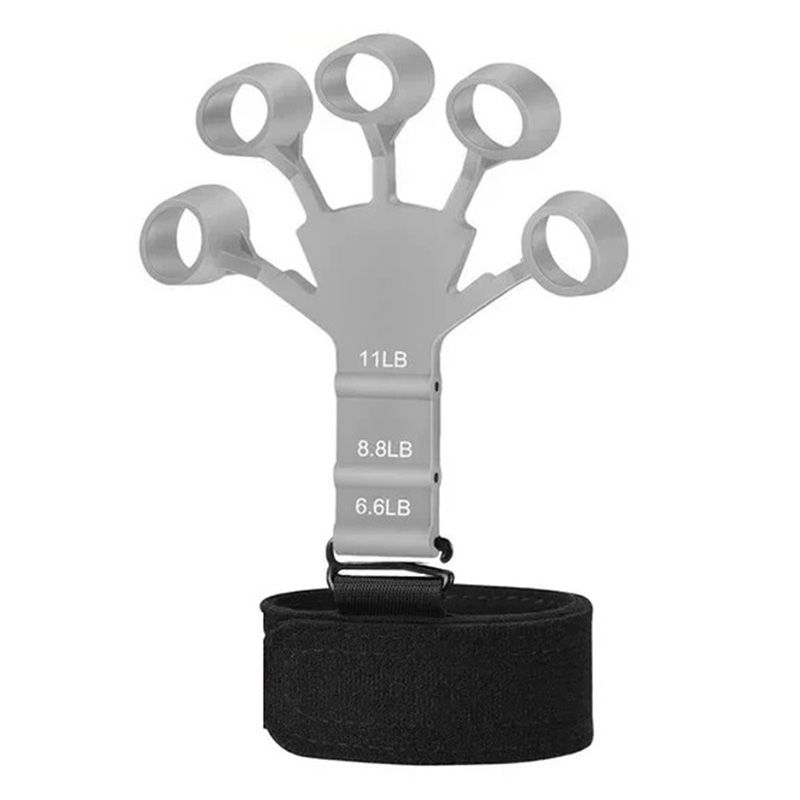 Finger Grip Finger Trainer Finger Puller Wrist Strengthener Basketball Corrector Vein Trainer Finger Exerciser Guitar Finger Exerciser Rehabilitation Therapy Tool Patient Hand Strength Trainer