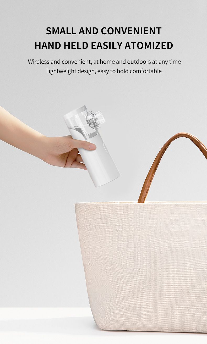 Portable Nebulizer Inhaler Medical Mesh Nebulizer Adults Children Handheld Mini Silent Steam Nasal Humidifier Inhaler Tool Nebulizer Asthma