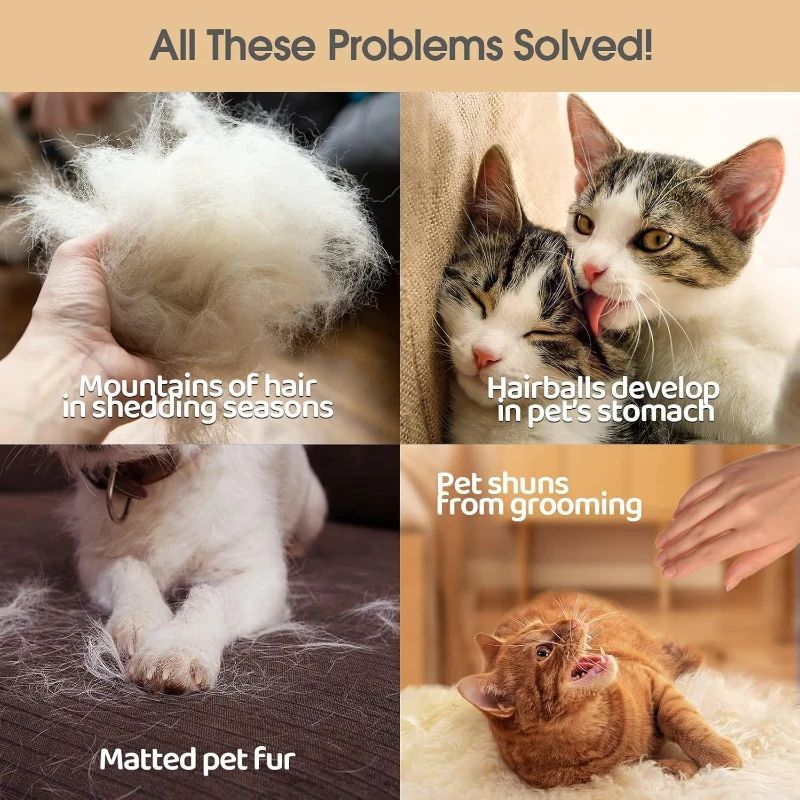 Pet Hair Removal Brush Cat and Dog Hair Removal Gloves Cat and Dog Floating Hair Bath Supplies Rubber Gloves Grooming Comb Pet Finger Cleaning Massage Tool Hair Removal Brush Pet Grooming Gloves