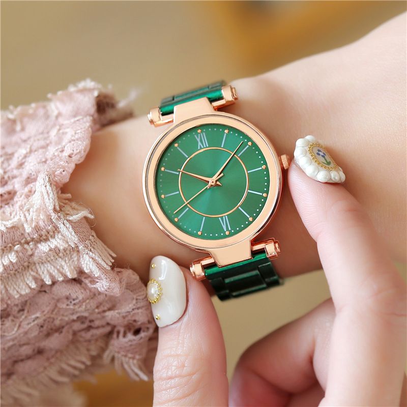 Women Watches Simple And Elegant Lady Wrist Watches Female Business Stainless Steel Casual Fashion Ladies Wristwatch Luxury Quartz Watch Valentine's Day Gift