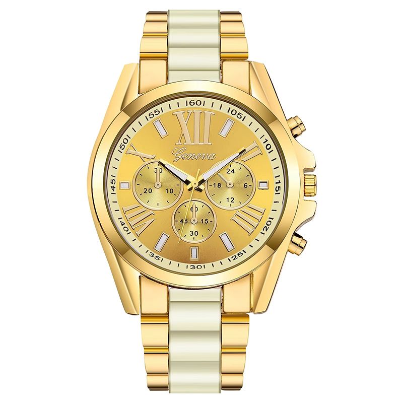Fashion Business Watch Men Sports Mens Watch Top Brand Luxury Clock Male Quartz 2026 Men's Business Watch: Large-Dial Two-Tone Steel, Casual & Stylish Wrist Watch Birthday Gift Arrangement Men's Watch