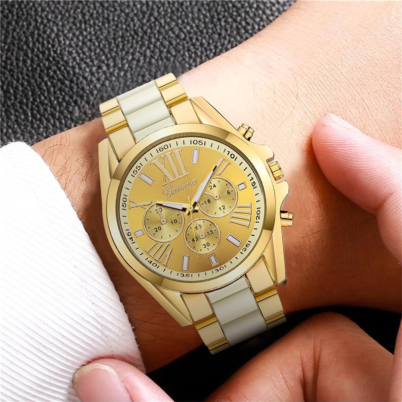 Fashion Business Watch Men Sports Mens Watch Top Brand Luxury Clock Male Quartz 2026 Men's Business Watch: Large-Dial Two-Tone Steel, Casual & Stylish Wrist Watch Birthday Gift Arrangement Men's Watch