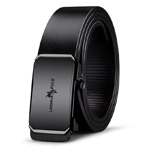 Branded Men Belts Toothless Automatic Buckle Belt PU Leather Fashion Business All-match Belt High-end Jeans Belts High-quality Luxury Designer Brands Men Accessories