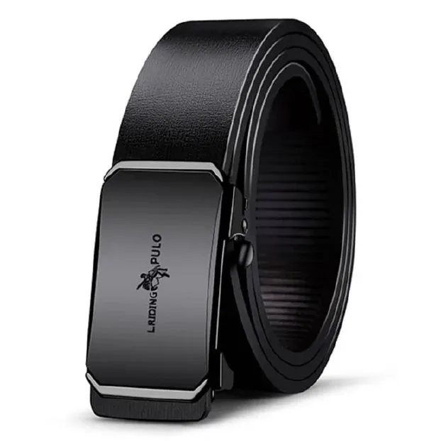 Branded Men Belts Toothless Automatic Buckle Belt PU Leather Fashion Business All-match Belt High-end Jeans Belts High-quality Luxury Designer Brands Men Accessories