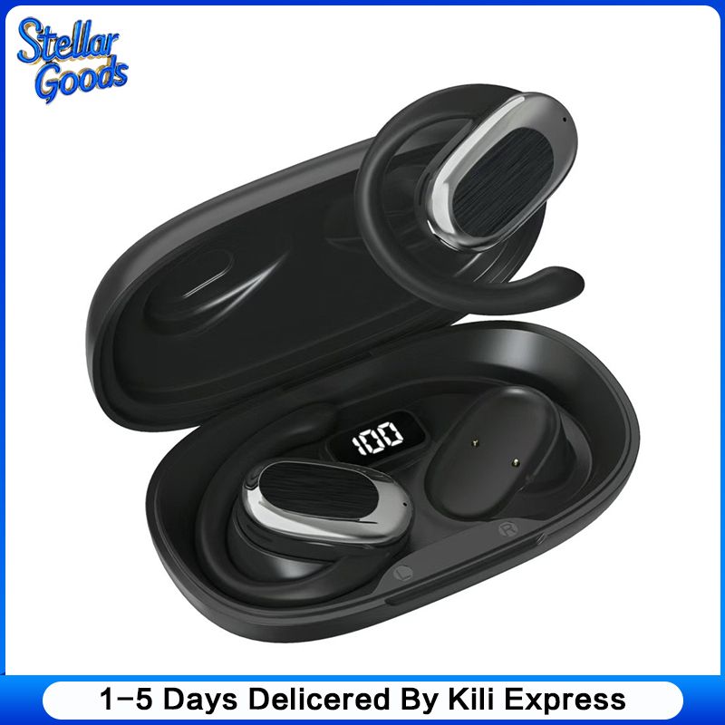 Bluetooth Earphones TWS Wireless Earpods Waterproof Sport Earbuds with Microphone Music Bluetooth 5.4 Dual Stereo Noise Reduction Bass Touch Control Long Standby Headset Earphone