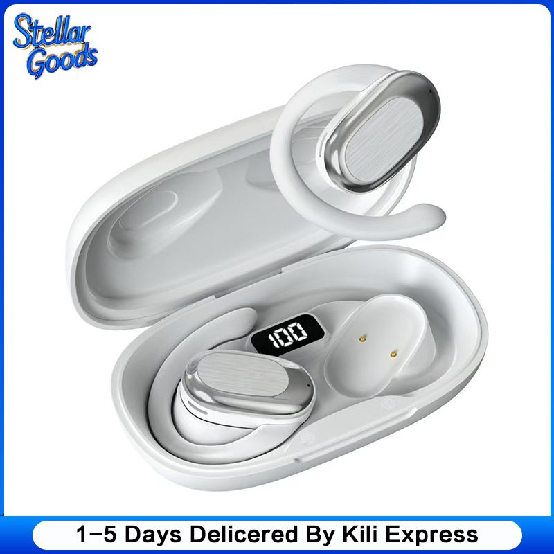 Bluetooth Earphones TWS Wireless Earpods Waterproof Sport Earbuds with Microphone Music Bluetooth 5.4 Dual Stereo Noise Reduction Bass Touch Control Long Standby Headset Earphone