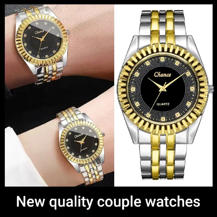 New Top Couple Watches Man Luxury Famous Lover's Watch Men Quartz Watches Luxury Men Business Watches Fashion Women Watches Women For Gifts