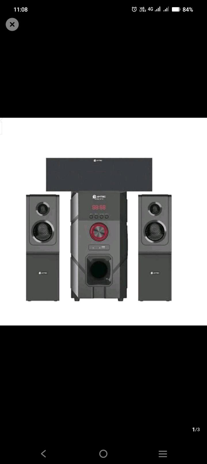 AMTEC Sub Woofer 3.1CH AM-731 Home theatre system with remote control