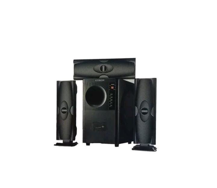Vitron V635 3.1 Home Theater Built in Powerful Amplifier , Sub-woofer System 3.1 CH 10000W - BLACK