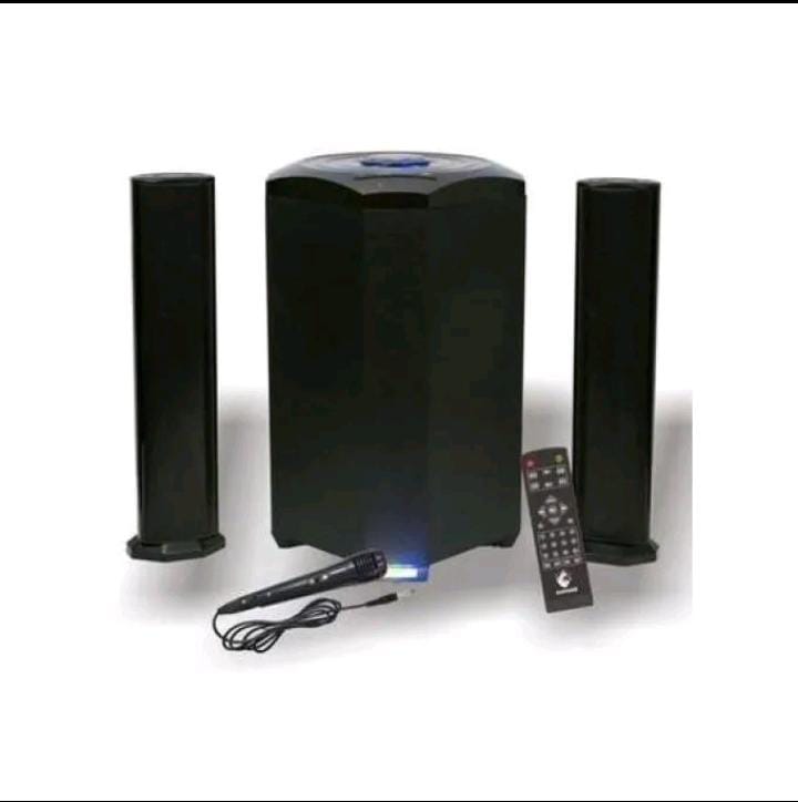 Euroken EK-607 MTUNGI WOOFER 20000W, Home Theatre Woofer BT FM Speaker 20000W FREE MIC P.M.P.O 20000W 2.1 Multimedia
