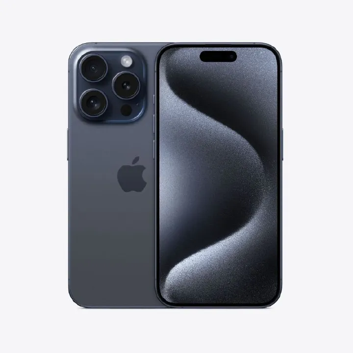 Apple iPhone 15 Pro - 5G Smartphone 6.1" Super Retina XDR A17 Pro Chip iOS 17 USB-C Titanium Frame
