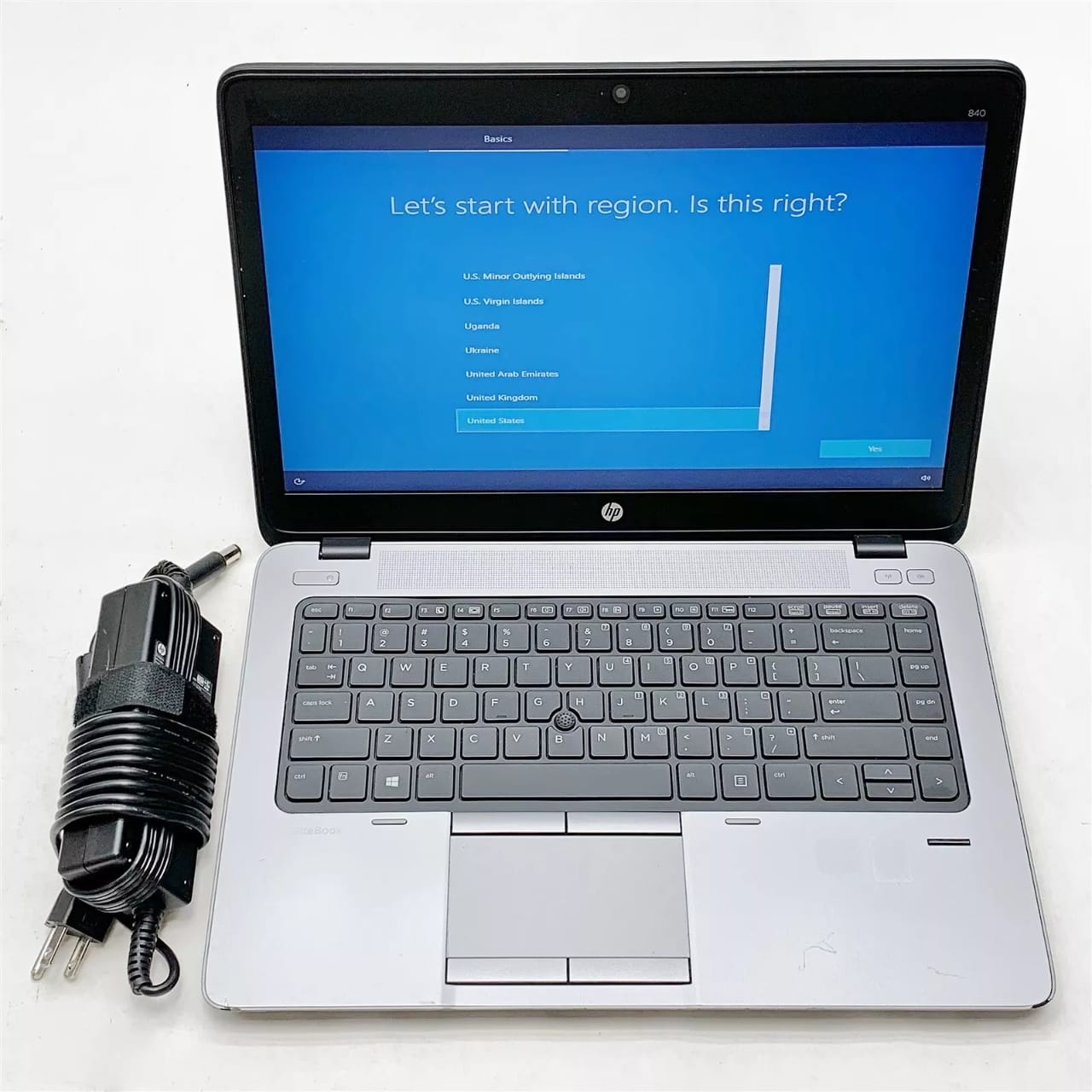 HP EliteBook 840 256GB SSD 8GB RAM – 14″ Black High Performance Laptop with Pre-Installed Windows 11 Lightweight Portable Laptop