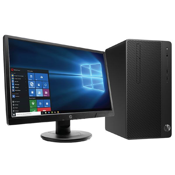 HP Elitedesk Full Set Desktop Brand New (Monitor,CPU,Keyboard ,Mouse)